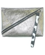 PROENZA SCHOULER（プロエンザ　スクーラー）クラッチバッグ シルバー サイズ:- レディース/2200683601091