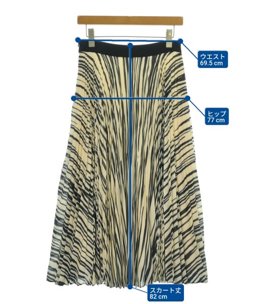 PROENZA SCHOULER（プロエンザ　スクーラー）ロング・マキシ丈スカート 白 サイズ:2(M位) レディース/2200684806037