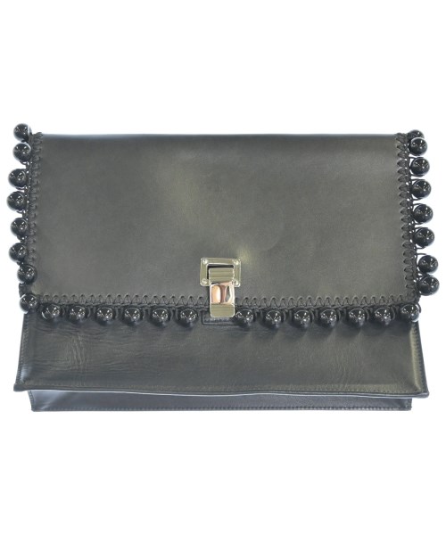 PROENZA SCHOULER(プロエンザ　スクーラー)クラッチバッグ 黒 サイズ:-/2200692200186