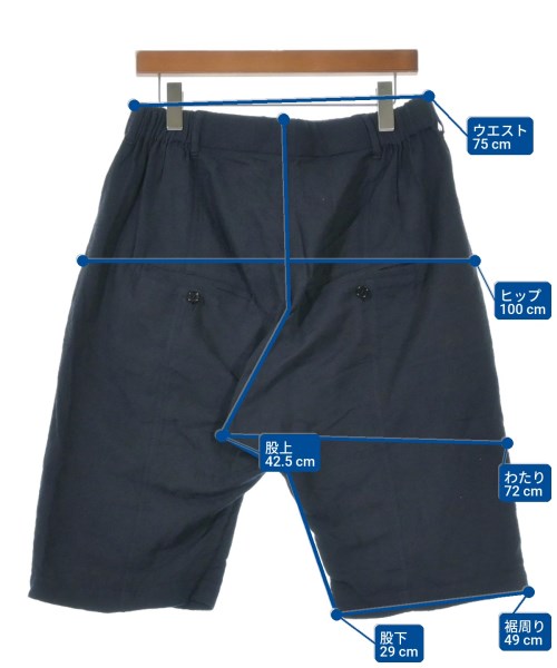 JULIEN DAVID（ジュリアン　デイヴィッド）ショートパンツ 紺 サイズ:M メンズ/2200620787178