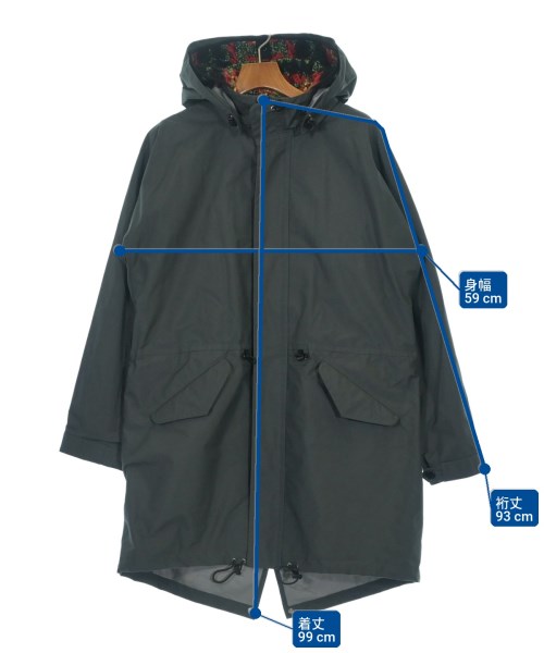 JULIEN DAVID（ジュリアン　デイヴィッド）モッズコート カーキ サイズ:M メンズ/2200616282014