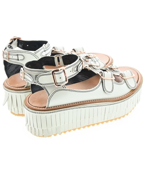 JULIEN DAVID（ジュリアン　デイヴィッド）サンダル 白 サイズ:EU38(24.5cm位) レディース/2200623520055