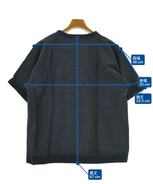 JULIEN DAVID（ジュリアン　デイヴィッド）Tシャツ・カットソー 紺 サイズ:S メンズ/2200661679098