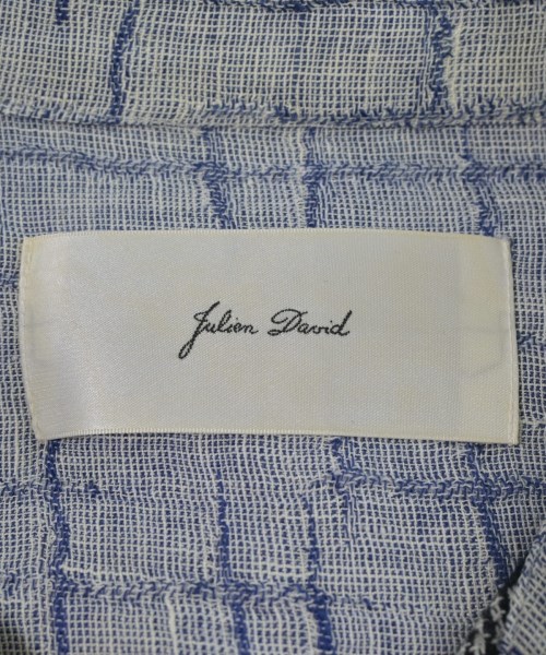 JULIEN DAVID（ジュリアン　デイヴィッド）カジュアルシャツ 青 サイズ:M メンズ/2200661679128