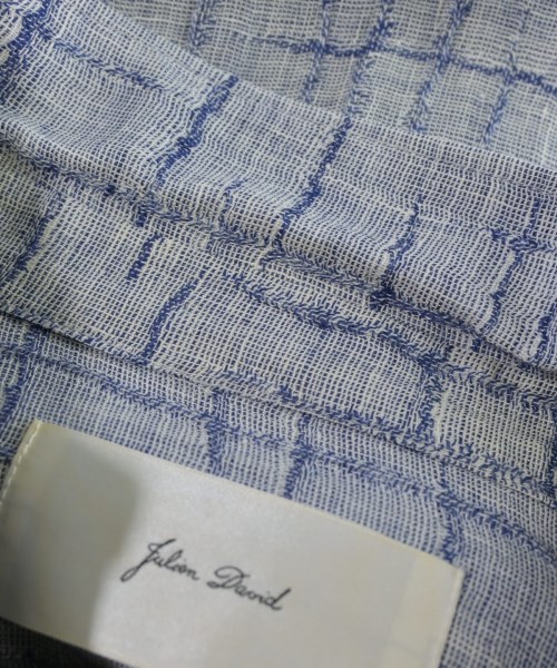 JULIEN DAVID（ジュリアン　デイヴィッド）カジュアルシャツ 青 サイズ:M メンズ/2200661679128