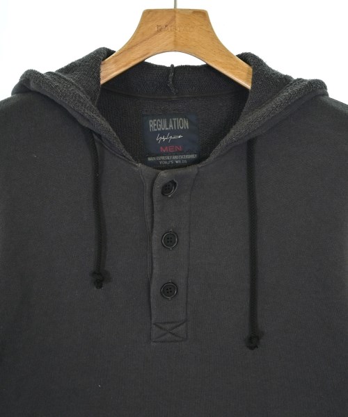 REGULATION Yohji Yamamoto（レギュレーションヨウジヤマモト）パーカー グレー サイズ:3(M位) メンズ/2200635113047
