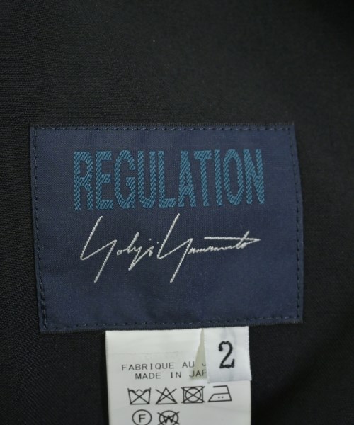 REGULATION Yohji Yamamoto（レギュレーションヨウジヤマモト）コート 黒 サイズ:2(S位) レディース/2200637561013