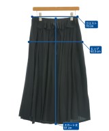 REGULATION Yohji Yamamoto（レギュレーションヨウジヤマモト）ロング・マキシ丈スカート 黒 サイズ:2(S位) レディース/2200640270094