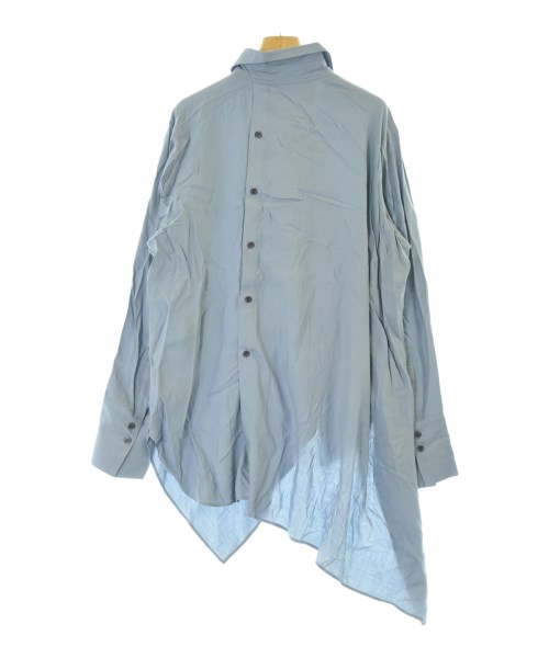 REGULATION Yohji Yamamoto（レギュレーションヨウジヤマモト）カジュアルシャツ 青 サイズ:2(S位) レディース/2200642525017