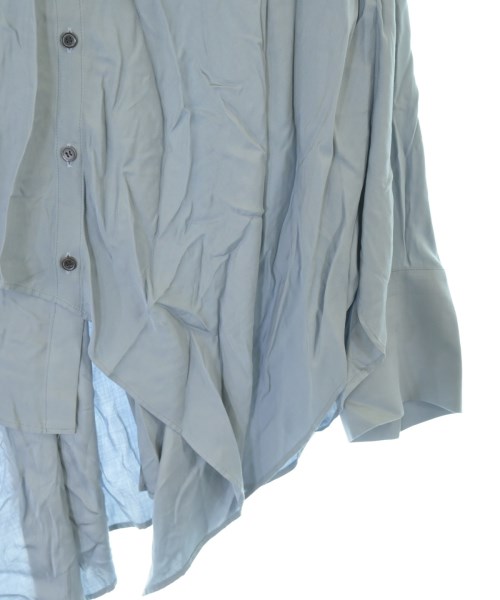 REGULATION Yohji Yamamoto（レギュレーションヨウジヤマモト）カジュアルシャツ 青 サイズ:2(S位) レディース/2200642525017
