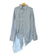 REGULATION Yohji Yamamoto（レギュレーションヨウジヤマモト）カジュアルシャツ 青 サイズ:2(S位) レディース/2200642525017