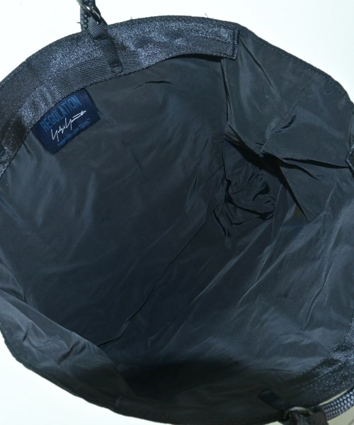 REGULATION Yohji Yamamoto（レギュレーションヨウジヤマモト）トートバッグ 黒 サイズ:- レディース/2200643838062