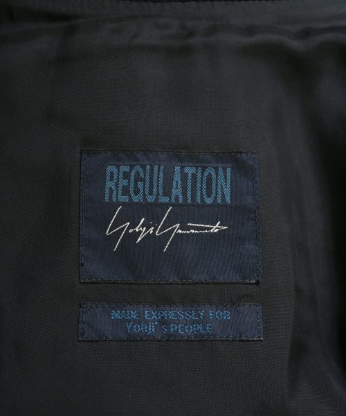 REGULATION Yohji Yamamoto（レギュレーションヨウジヤマモト）コート 黒 サイズ:2(S位) レディース/2200644781022