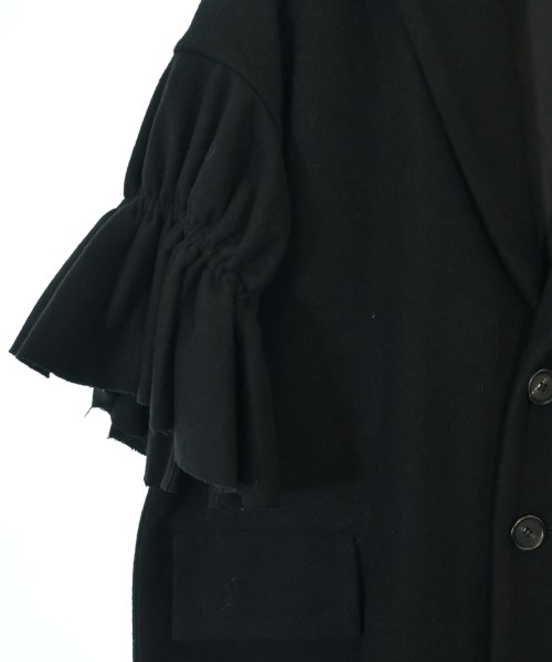 REGULATION Yohji Yamamoto（レギュレーションヨウジヤマモト）コート 黒 サイズ:2(S位) レディース/2200644781022