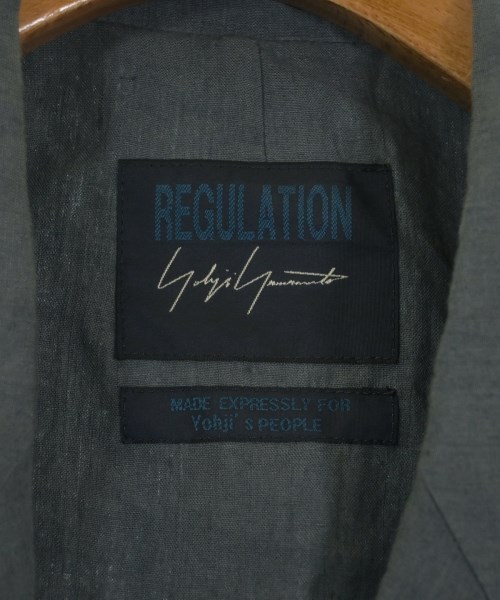 REGULATION Yohji Yamamoto（レギュレーションヨウジヤマモト）ジャケット 青 サイズ:-(XL位) メンズ/2200622295091