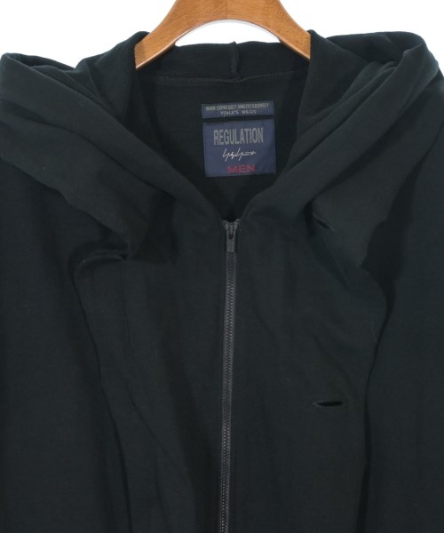 REGULATION Yohji Yamamoto（レギュレーションヨウジヤマモト）パーカー 黒 サイズ:3(M位) メンズ/2200623128077