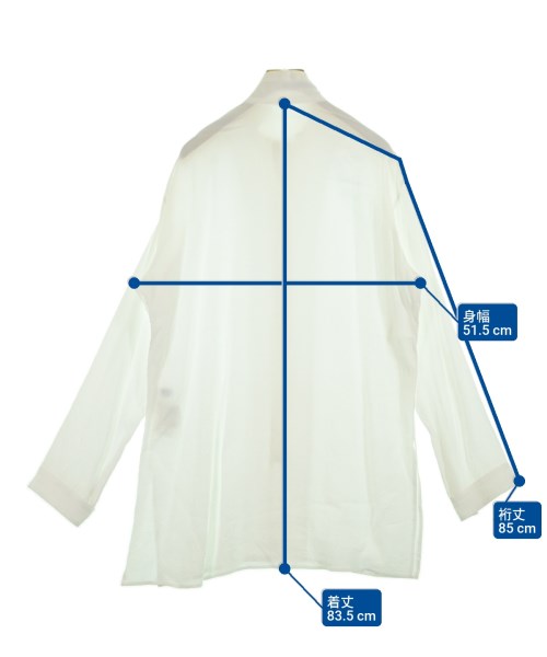 REGULATION Yohji Yamamoto（レギュレーションヨウジヤマモト）ブルゾン 白 サイズ:1(XS位) レディース/2200623755099