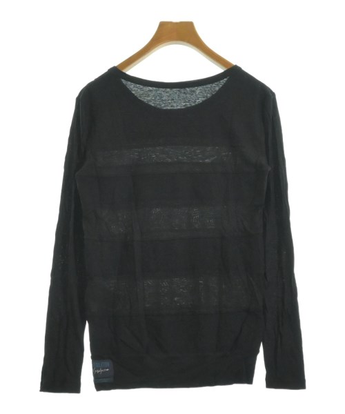 REGULATION Yohji Yamamoto（レギュレーションヨウジヤマモト）Tシャツ・カットソー 黒 サイズ:2(S位) レディース/2200623896099