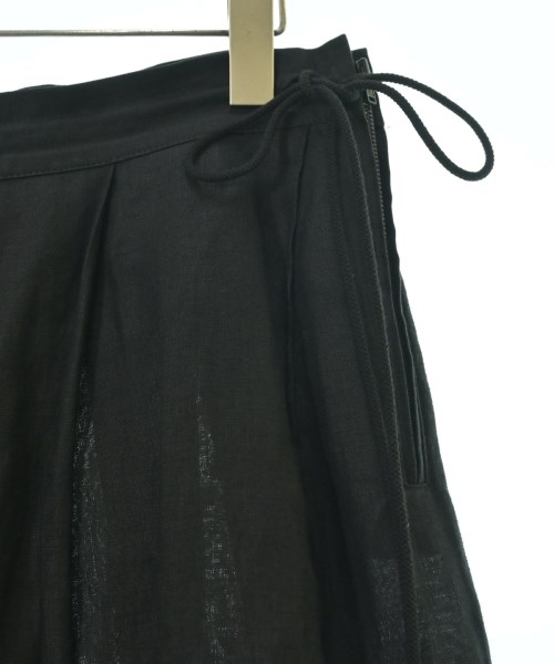 REGULATION Yohji Yamamoto（レギュレーションヨウジヤマモト）ひざ丈スカート 黒 サイズ:1(XS位) レディース/2200625137084