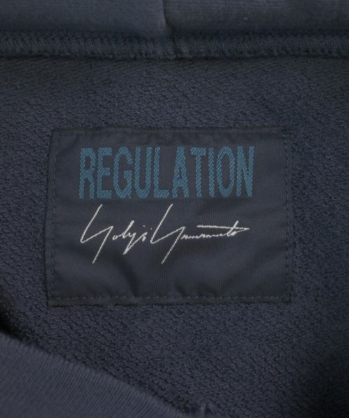 REGULATION Yohji Yamamoto（レギュレーションヨウジヤマモト）パーカー 紺 サイズ:2(S位) レディース/2200625523122
