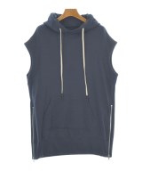 REGULATION Yohji Yamamoto（レギュレーションヨウジヤマモト）パーカー 紺 サイズ:2(S位) レディース/2200625523122