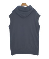 REGULATION Yohji Yamamoto（レギュレーションヨウジヤマモト）パーカー 紺 サイズ:2(S位) レディース/2200625523122