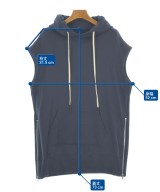 REGULATION Yohji Yamamoto（レギュレーションヨウジヤマモト）パーカー 紺 サイズ:2(S位) レディース/2200625523122