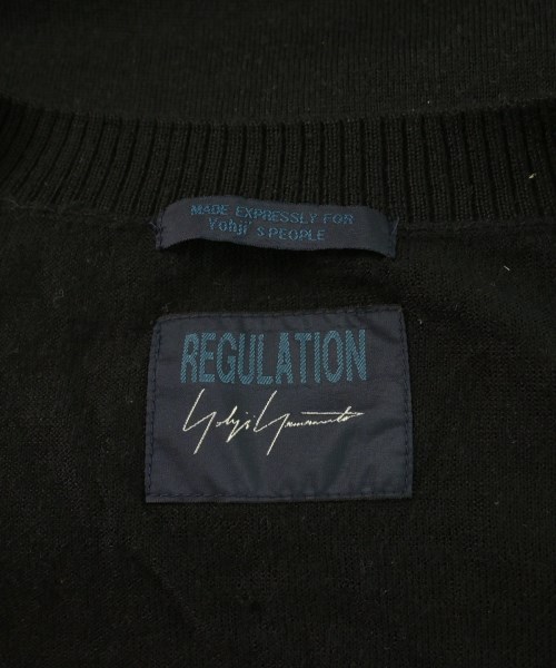 REGULATION Yohji Yamamoto（レギュレーションヨウジヤマモト）ニット・セーター 黒 サイズ:2(S位) メンズ/2200625774036