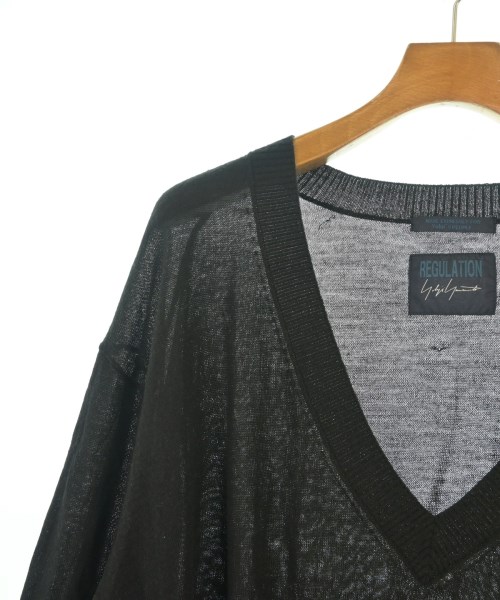 REGULATION Yohji Yamamoto（レギュレーションヨウジヤマモト）ニット・セーター 黒 サイズ:2(S位) メンズ/2200625774036