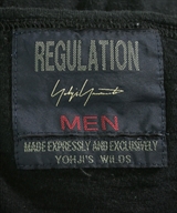REGULATION Yohji Yamamoto（レギュレーションヨウジヤマモト）Tシャツ・カットソー 黒 サイズ:1(XS位) メンズ/2200625956050