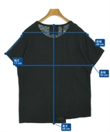 REGULATION Yohji Yamamoto（レギュレーションヨウジヤマモト）Tシャツ・カットソー 黒 サイズ:1(XS位) メンズ/2200625956050