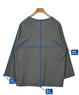 REGULATION Yohji Yamamoto（レギュレーションヨウジヤマモト）Tシャツ・カットソー グレー サイズ:3(M位) メンズ/2200627793059