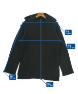 REGULATION Yohji Yamamoto（レギュレーションヨウジヤマモト）パーカー 黒 サイズ:3(M位) メンズ/2200630258071