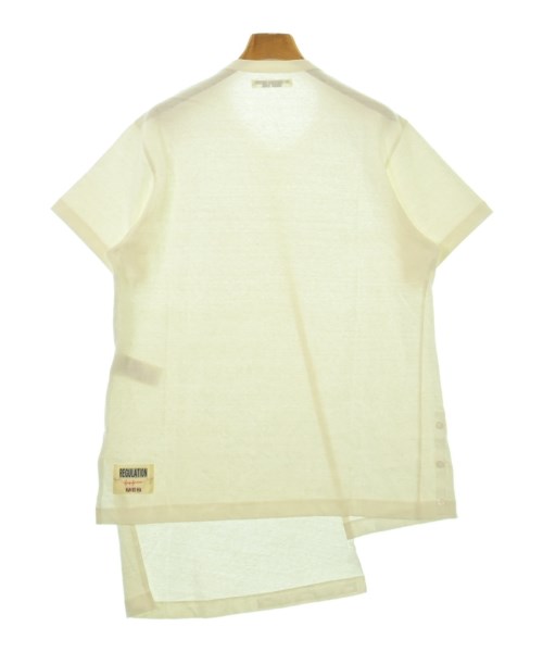 REGULATION Yohji Yamamoto（レギュレーションヨウジヤマモト）Tシャツ・カットソー 白 サイズ:1(XS位) メンズ/2200611934048