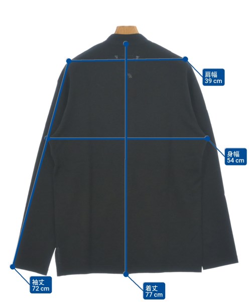 REGULATION Yohji Yamamoto（レギュレーションヨウジヤマモト）カーディガン 黒 サイズ:3(M位) メンズ/2200612024014