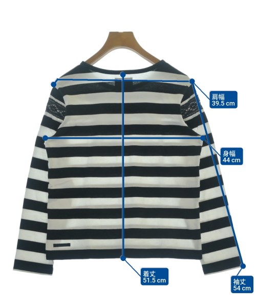 REGULATION Yohji Yamamoto（レギュレーションヨウジヤマモト）Tシャツ・カットソー 白 サイズ:2(S位) レディース/2200612312029