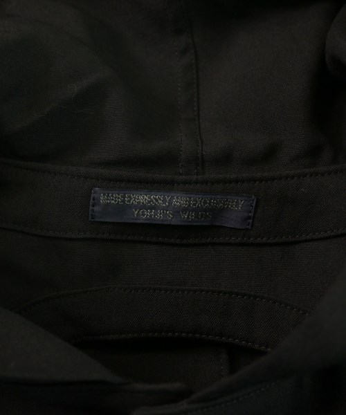 REGULATION Yohji Yamamoto（レギュレーションヨウジヤマモト）カジュアルシャツ 黒 サイズ:4(L位) メンズ/2200607392029