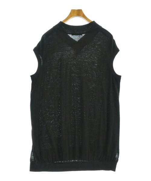 REGULATION Yohji Yamamoto（レギュレーションヨウジヤマモト）ベスト 黒 サイズ:2(S位) メンズ/2200619658106