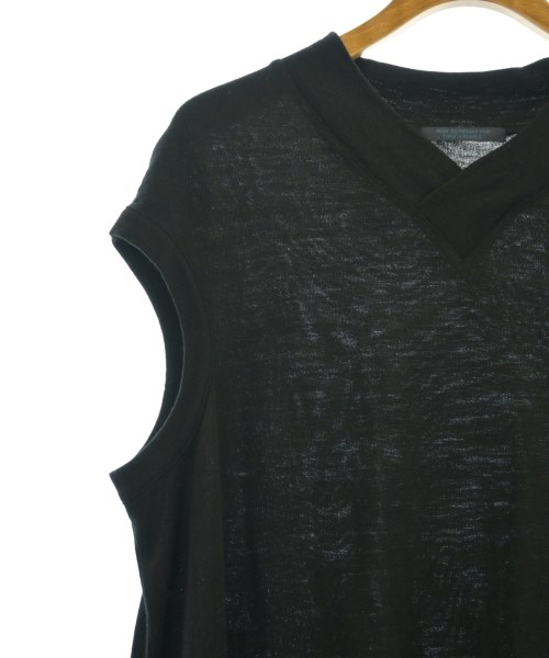 REGULATION Yohji Yamamoto（レギュレーションヨウジヤマモト）ベスト 黒 サイズ:2(S位) メンズ/2200619658106