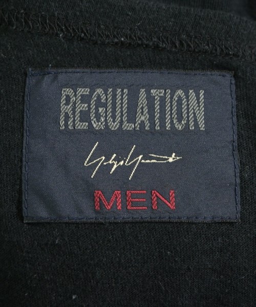 REGULATION Yohji Yamamoto（レギュレーションヨウジヤマモト）Tシャツ・カットソー 黒 サイズ:2(S位) メンズ/2200620999069