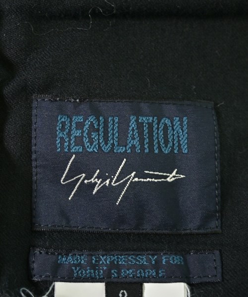 REGULATION Yohji Yamamoto（レギュレーションヨウジヤマモト）クロップドパンツ 黒 サイズ:2(S位) レディース/2200602154127