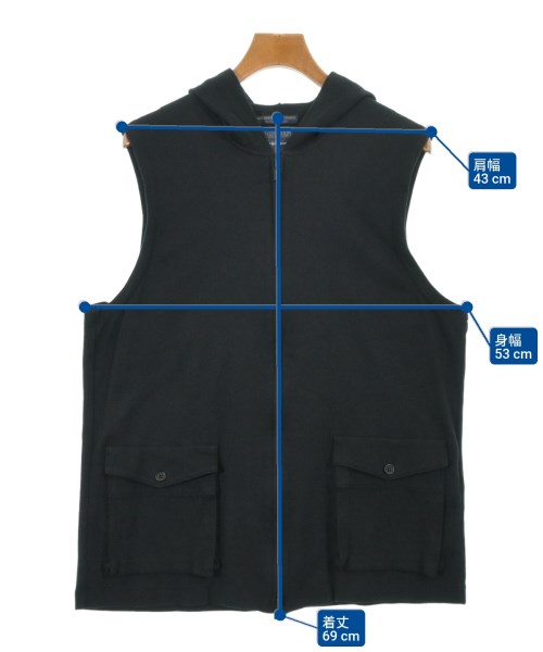 REGULATION Yohji Yamamoto（レギュレーションヨウジヤマモト）その他 黒 サイズ:3(M位) メンズ/2200606543033