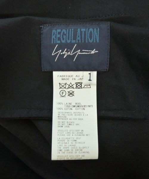 REGULATION Yohji Yamamoto（レギュレーションヨウジヤマモト）その他 黒 サイズ:1(XS位) レディース/2200608185118