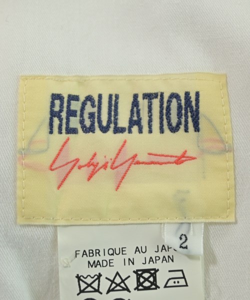 REGULATION Yohji Yamamoto（レギュレーションヨウジヤマモト）カジュアルシャツ 白 サイズ:2(S位) レディース/2200679169048