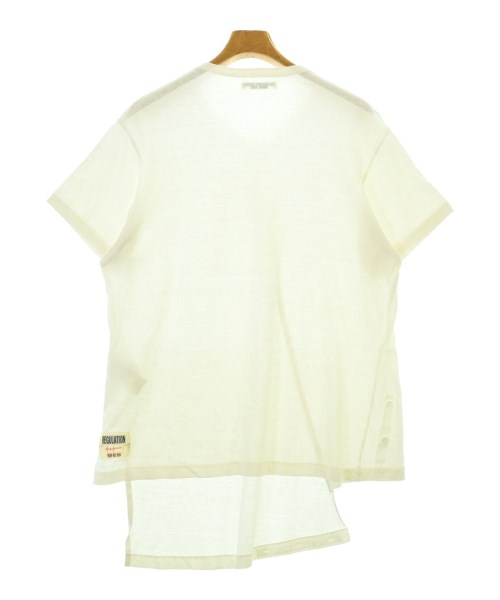 REGULATION Yohji Yamamoto（レギュレーションヨウジヤマモト）Tシャツ・カットソー 白 サイズ:3(M位) メンズ/2200681227019