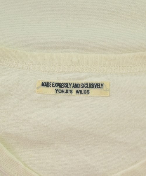 REGULATION Yohji Yamamoto（レギュレーションヨウジヤマモト）Tシャツ・カットソー 白 サイズ:3(M位) メンズ/2200681227019