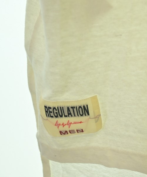 REGULATION Yohji Yamamoto（レギュレーションヨウジヤマモト）Tシャツ・カットソー 白 サイズ:3(M位) メンズ/2200681227019