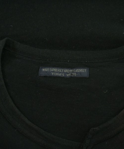 REGULATION Yohji Yamamoto（レギュレーションヨウジヤマモト）Tシャツ・カットソー 黒 サイズ:3(M位) メンズ/2200681227033