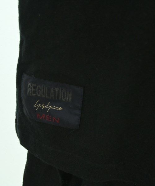 REGULATION Yohji Yamamoto（レギュレーションヨウジヤマモト）Tシャツ・カットソー 黒 サイズ:3(M位) メンズ/2200681227033