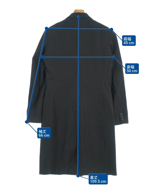 REGULATION Yohji Yamamoto（レギュレーションヨウジヤマモト）テーラードジャケット 黒 サイズ:2(S位) メンズ/2200693747017